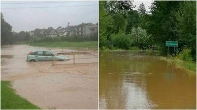 Lubelskie. Po ulewach zalane drogi i piwnice, powalone drzewa. Nie działały nawet telefony