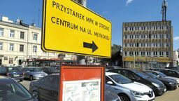 Chaos na placu Dworcowym w Lublinie