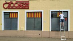 Na przyszły rok władze spółdzielni planują wizerunkową przemianę szyldu na budynku