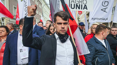 Lider Agrounii Michał Kołodziejczak zapowiada, że nie odpuści. Jeśli będzie potrzeba, protesty mają być kontynuowane 