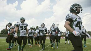 Tytani Lublin w tym sezonie odnieśli jedno zwycięstwo i ponieśli jedną porażkę

