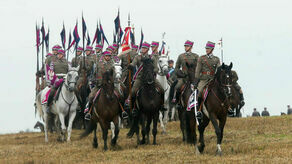 Kawaleria w pełnej krasie. Choć bitwy pod Komarowem nie było [zdjęcia]
