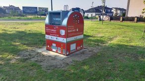 Osiem takich pojemników stanęło w Białej Podlaskiej