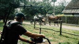 Lublin: Znowu kręcą u nas film. Dokument o żydowskim fotografie "Vishniac" [zdjęcia]