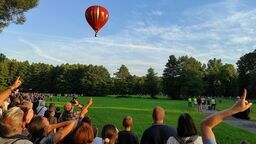Tłumy w Nałęczowie. Fenomenalna sobota z balonami