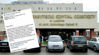 SOR w szpitalu dziecięcym w Lublinie