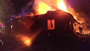 Całkowite zniszczenia. Spłonął dom koło Łukowa