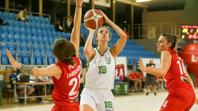 Martina Fassina była najlepiej punktująca zawodniczką w piątkowym sparingu.