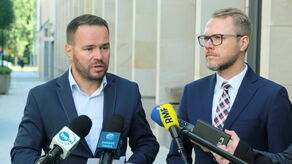 Krzysztof Komorski i Michał Krawczyk