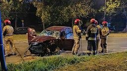 Lublin: Poważny wypadek w centrum miasta. Są utrudnienia w ruchu