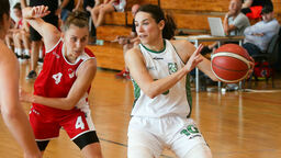 Wygrana lubelskich "Pszczółek" z SKK Polonią Warszawa na zakończenie towarzyskiego turnieju [zdjęcia]