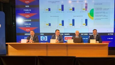 Wyniki spółki podano podczas piątkowej konferencji