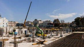 Stalowe szkielety już widać. Tak powstaje nowy dworzec w Lublinie [zdjęcia]