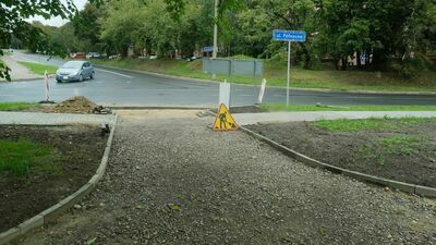 Za pieniądze z budżetu obywatelskiego budowana jest trasa rowerowa wzdłuż ul. Północnej