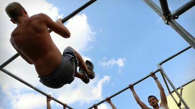 Zdjęcie ilustracyjne. W BO można zagłosować na np. montaż elementów Street Workout Parku