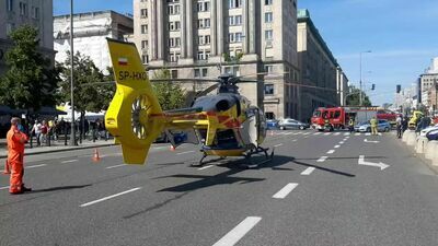 Śmigłowce lądują w centrach miast. Brakuje karetek, wojewoda wzywa na pomoc wojsko