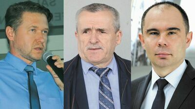 Prezes Tomasz Wadas (z lewej) ma powody do zadowolenia. Kierowany przez niego ZUK zarabia coraz więcej. Wyniki poprawiają także NP kierowane przez Andrzeja Ryla (w środku). PPNT kierowany przez Tomasza Szymajdę ostatnie półrocze zakończył z niemal milionową stratą