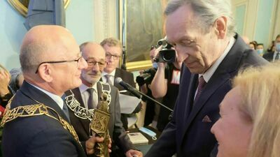 Lublin docenił siatkarskiego mistrza. Tomasz Wójtowicz honorowym obywatelem miasta