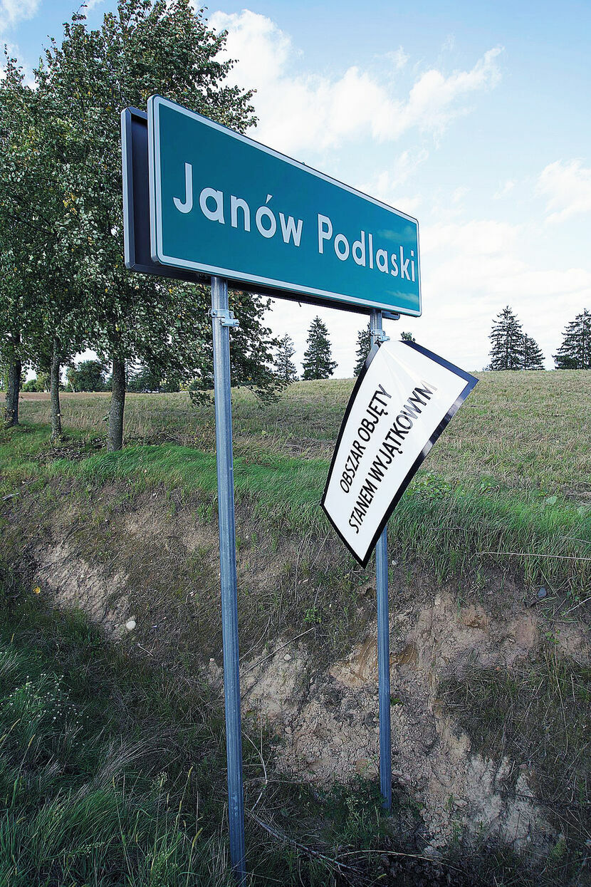  Jedna część Janowa Podlaskiego jest objęta stanem wyjątkowym i restrykcjami, a druga nie