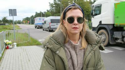 Miejsce tragicznej śmierci Filipa. – To był kolegą moich dzieci. Również go znałam – mówi Sara Ferreira, inicjatorka protestu przeciwko piratom drogowym