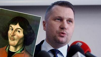 Mikołaj Kopernik i Przemysław Czarnek