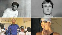 Górny rząd od lewej: Marek Bajan, Jerzy Nieć
Dolny rząd od lewej: Marek Stępień, Zuzanna Mazurek