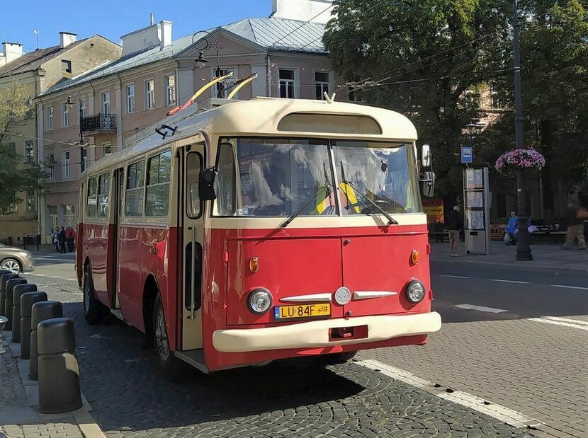 W sobotę zabytkowy trolejbus można było spotkać na ulicach Lublina