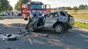Lubelskie. Makabryczny wypadek na drodze krajowej. Trzy ofiary śmiertelne