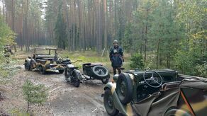 Rajd pojazdów historycznych na trasie Susiec - Paary - Maziły - Tomaszów Lubelski „Szlakiem 6 Dywizji Piechoty”