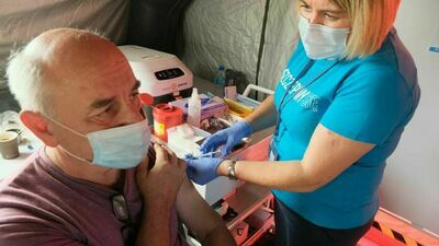 "Zadbaj o zdrowie". Podczas pikniku w Lublinie można było się zaszczepić [zdjęcia]