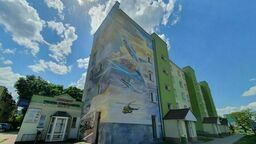 Mural lotniczy już powstał