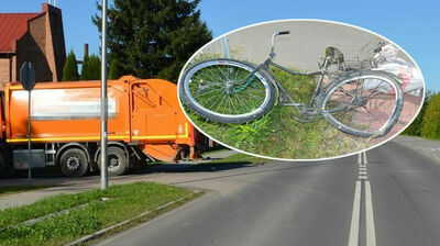 Starszy pan w szpitalu. Wjechała w niego śmieciarka