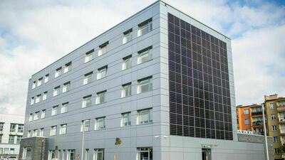 W budynku nowego akademika PSW, na parterze znajdą się sale kierunku położnictwo