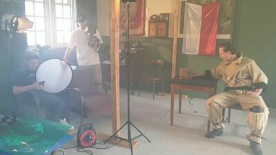 Powstaje film o pułkowniku pilocie Zdzisławie Krasnodębskim, który urodził się w gminie Borki 