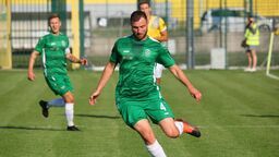 Radosław Kursa zdobył ważną bramkę na 1:1 i to tuż przed przerwą