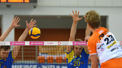 Siatkarze Polskiego Cukru Avii Świdnik nie dali rady doświadczonej drużynie BBTS Bielsko-Biała

