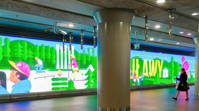 Puławy znów promują się na warszawskiej stacji metra Świętokrzyska. Obecna kampania potrwa do 20 listopada. Podobna miała miejsce wiosną 2018 roku