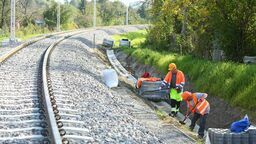Na 1,2-kilometrowej obwodnicy kończą się już zasadnicze prace budowlane