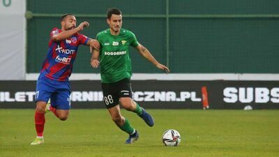 Górnik Łęczna - Raków Częstochowa 0:0. Zatrzymali wicemistrza Polski [ZDJĘCIA]