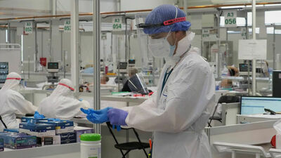 Szpital tymczasowy w Lublinie