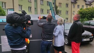 O systemie segregacji odpadów, który trafia do Zamościa, programy robiły ogólnopolskie media