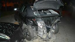 Zawiany kierowca demolował samochody