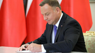 Prezydent Andrzej Duda przedłużył stan wyjątkowy przy granicy z Białorusią
