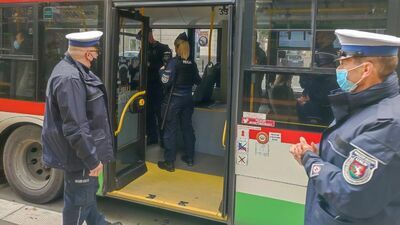 Lublin. Policyjny nalot na miejskie autobusy