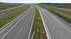 Odcinek S19 między Kraśnikiem a Lasami Janowskimi. Stan na koniec września