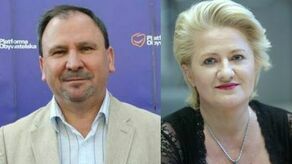 Stanisław Żmijan i Bożena Lisowska