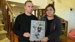 Rodzice Ksawerego. - Baliśmy się, że się odwodni, więc pojechaliśmy do nocnej opieki - mówią