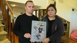 Rodzice Ksawerego. - Baliśmy się, że się odwodni, więc pojechaliśmy do nocnej opieki - mówią