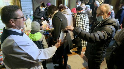 Kwesta na pomoc migrantom była też m.in. w lubelskiej archikatedrze