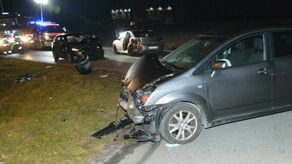 Cztery osoby w szpitalu po zignorowaniu przez kierowcę z Lublina znaku "Stop"